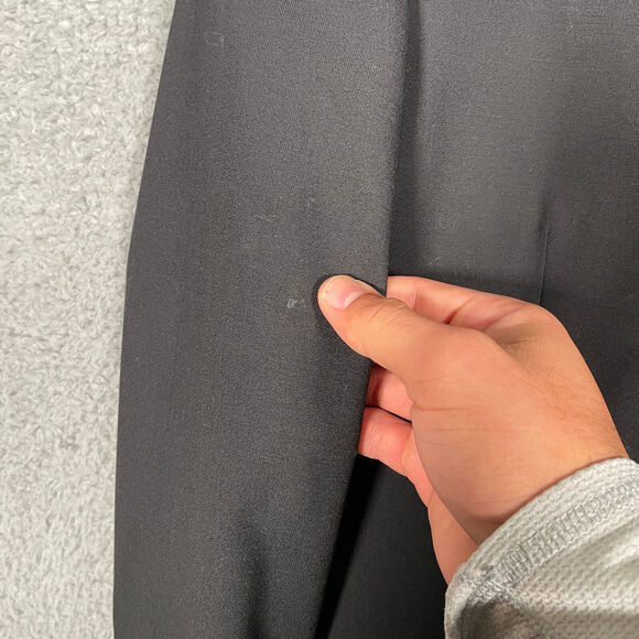 John Varvatos Blazer Mens 40R Black Performance 2 Button Sport Coat Formal Adult - Picture 4 of 12